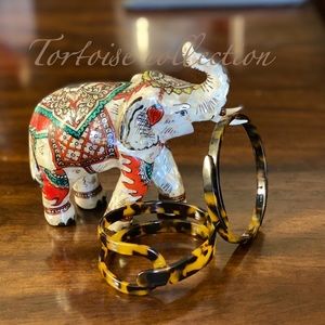 Tortoise Bracelets 2 Style Wrap Around & Open Belt